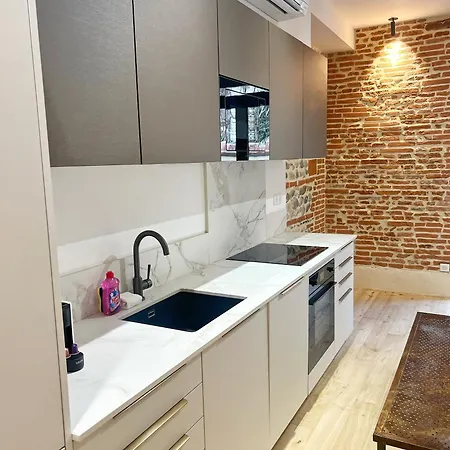 Le Boutonnier - Centre - Luxe - Terrasse - Clim Apartamento Toulouse