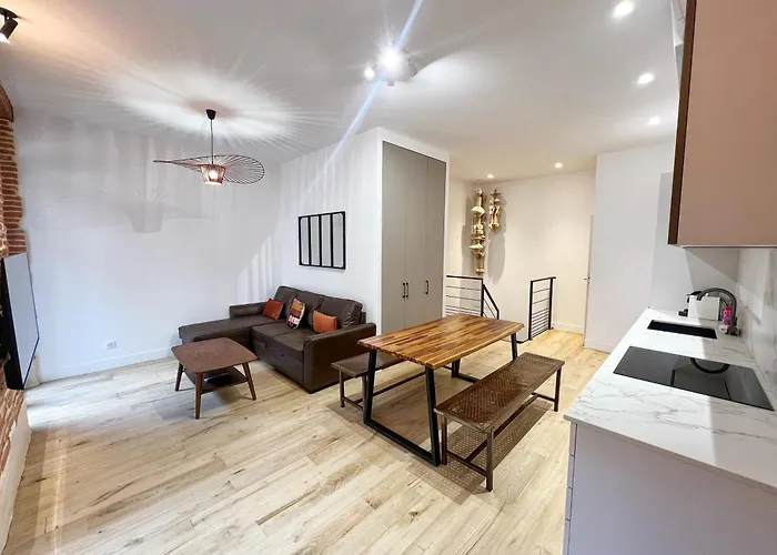 Le Boutonnier - Centre - Luxe - Terrasse - Clim Апартаменты *