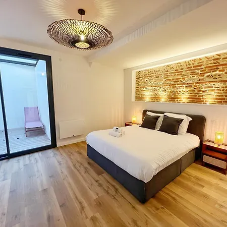 Le Boutonnier - Centre - Luxe - Terrasse - Clim Apartament Tuluza