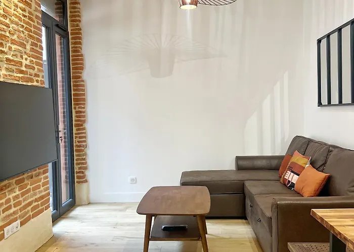 Appartement Le Boutonnier - Centre - Luxe - Terrasse - Clim Toulouse