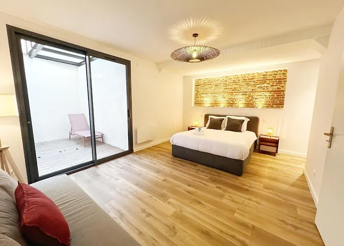 Appartement Le Boutonnier - Centre - Luxe - Terrasse - Clim Toulouse