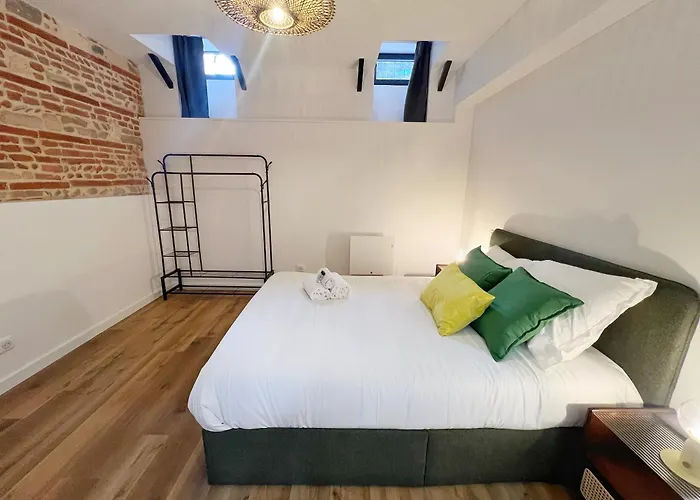 Le Boutonnier - Centre - Luxe - Terrasse - Clim Appartement Toulouse