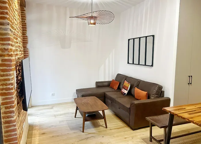 Appartement Le Boutonnier - Centre - Luxe - Terrasse - Clim Toulouse